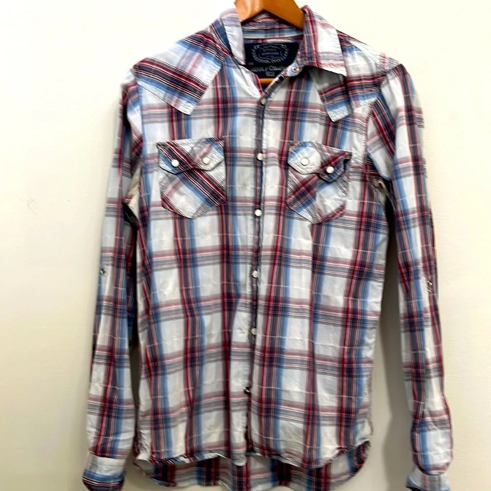 GPH Supply Company Plaid Shirt size S - Picture 1 of 4